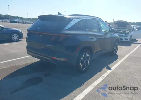 2024 Hyundai Tucson Hybrid Limited из США, поврежденный, VIN KM8JECD15RU182970